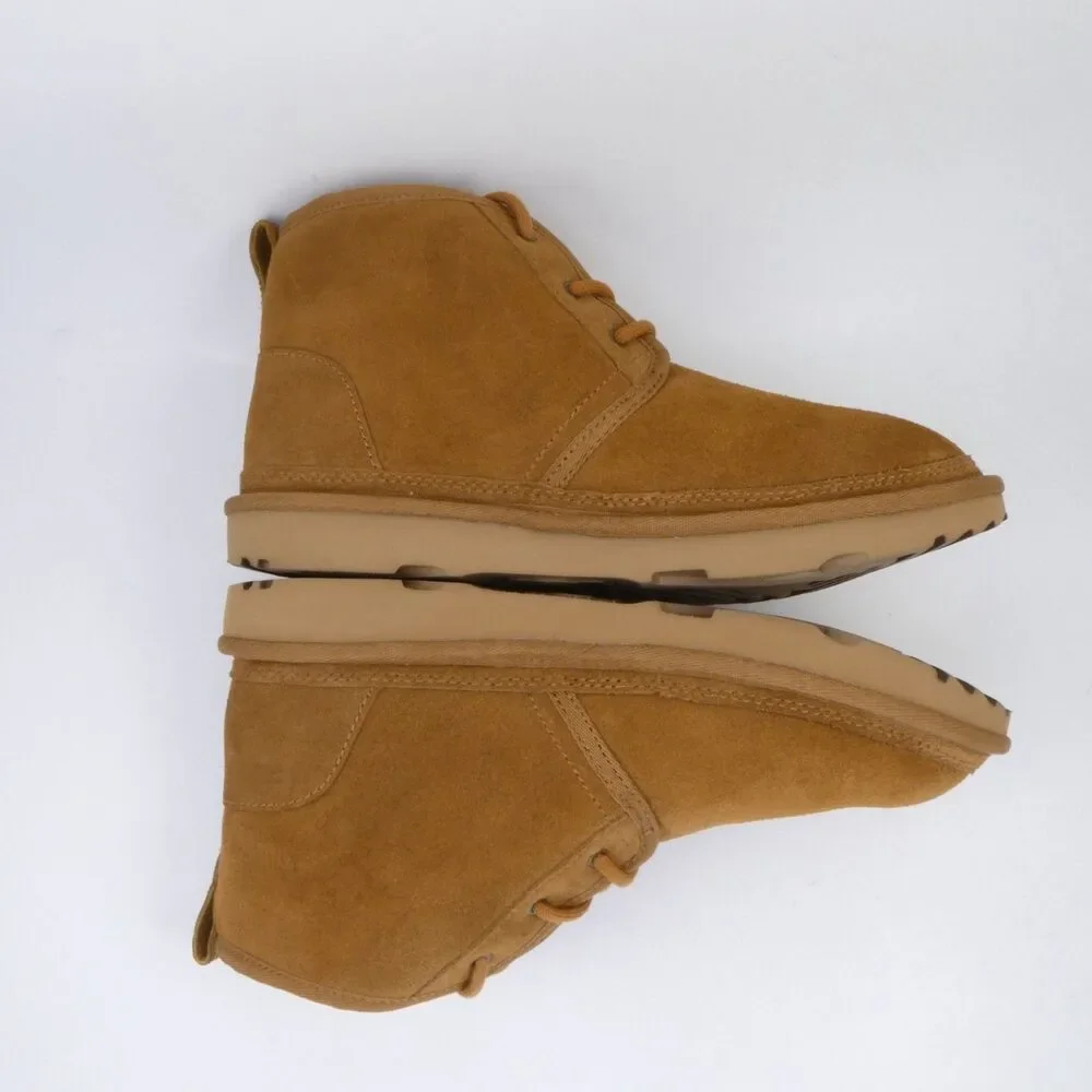 UGG  US Kids Size 6 Neumel II Chukka Boot Unisex Chestnut Suede S/N 1017320K